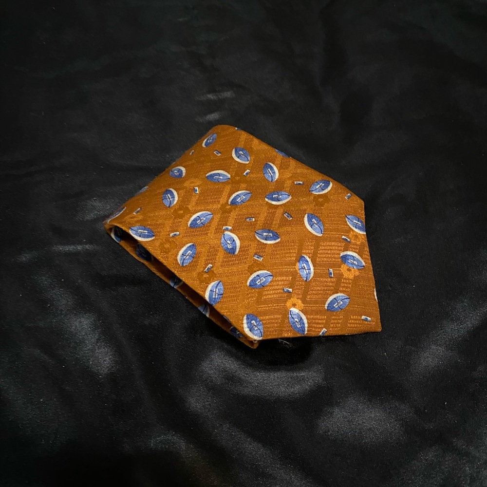 ZYLOS Tie (Orange, Silk)